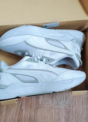 Женские белые кроссовки кеды puma большой размер 42