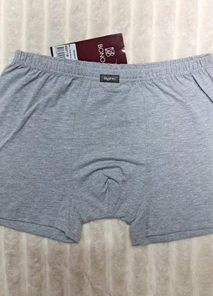 Мужские боксёрки светло-серого цвета тм "bono" (арт. мш 950119)
