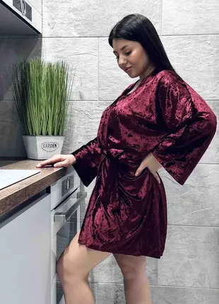 Халат оксамитовий