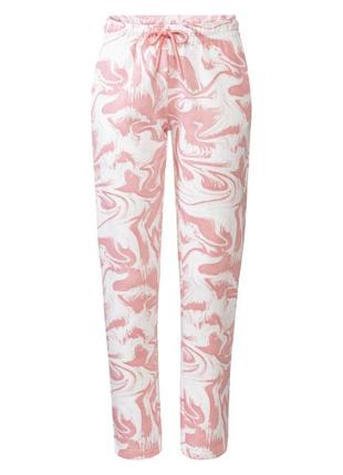 Спортивні штани slim fit з начосом для жінки esmara lidl 498661 рожевий