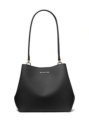 Жіноча сумка michael kors 'pratt' medium shoulder bag (black)