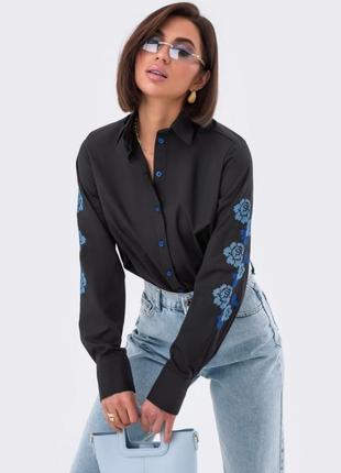 Рубашка свободного кроя