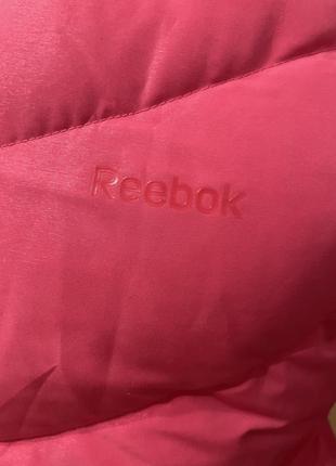 Рожева куртка reebok