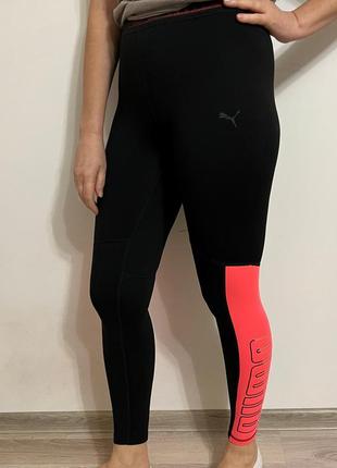 Puma женские спортивные леггинсы штаны женккие леггинсы
