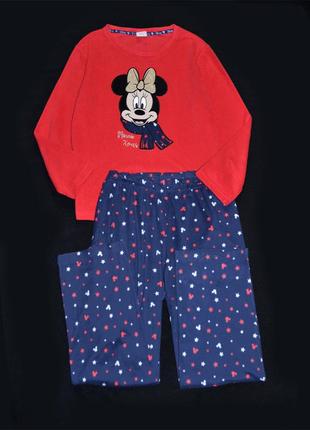 Тепла флісова піжама disney  р.m\l