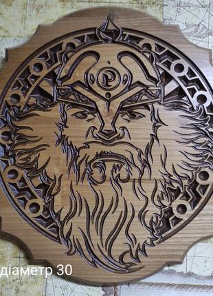 Деревянное панно