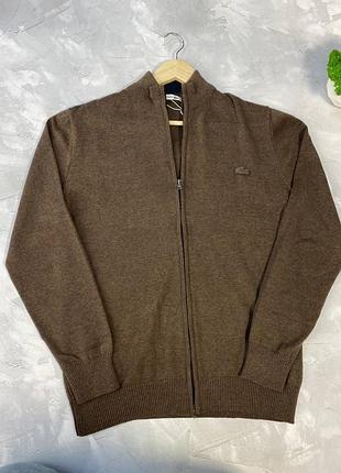 Гольф на зип-застежке 👕 lacoste!