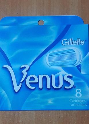 Кассеты gillette venus упаковка 8 шт,цена за 1 шт