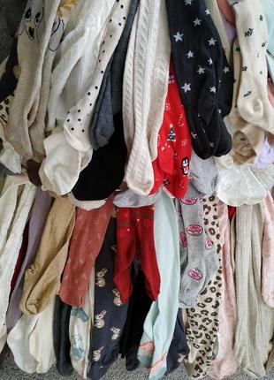 Детские колготы, колготки h&m, размеры от 0 до 14 лет