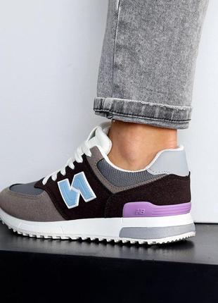 Кросівки жіночі сірі під new balance