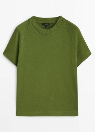 Трикотажна футболка massimo dutti