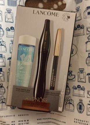 Набір lancome,туш,олівець,мініатюра міцелярки