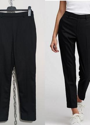 Брюки женские ezy до щилоток черные uniqlo лодыжка,m, 71-73.5 cm