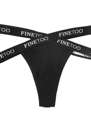 2-86 жіночі трусики в рубчик finetoo трусики женские