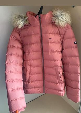 Куртка пуховик от tommy hilfiger