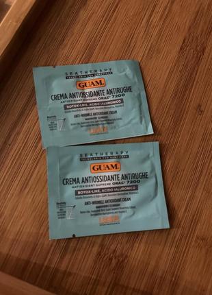 Пробник, пробнік крем от морщин для лица с антиоксидантным действием guam seatherapy crema