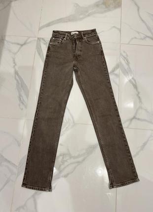 Джинсы zara,джинсы split zara,джинсы с разрезами zara