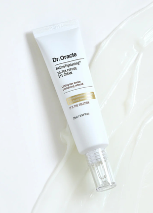 Крем для глаз с ретинолом нового поколения dr. oracle retinotightening 3d-tox peptide...