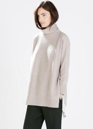 Zara кашемировый свитер кофта кашемир 100%