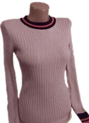 Женский джемпер гольф спорт шик