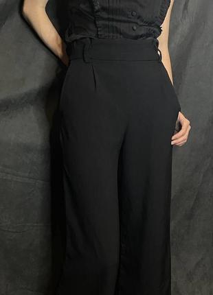Чорні брюки h&m