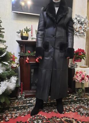 Двостороння шубка-дублянка