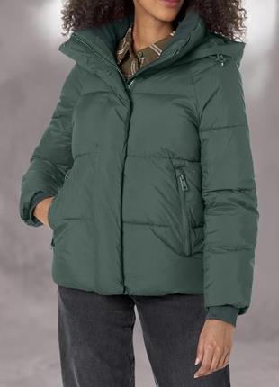 Пуховик levi's selma hooded puffer jacket размер s