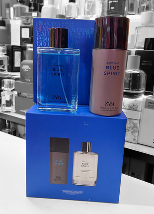 Zara blue spirit для мужчин
