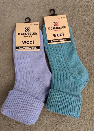 Женские носки шерсть туречковина, цена за 2 шт