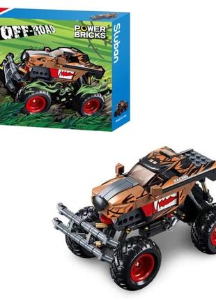 Конструктор "power bricks": позашляховик sluban m38-b1160