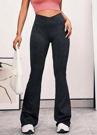 Женские брюки клёш леггинсы, джеггинсы, размер 50-52