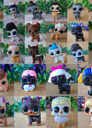 Lol лол питомцы fuzzy pets eye spy amazing surprise uptown тваринки