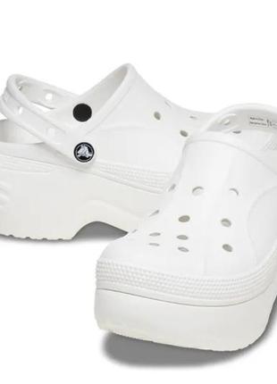 Кроксы женские MULTI crocs белые bella white