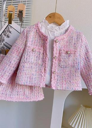 Стильний комплект із твіду