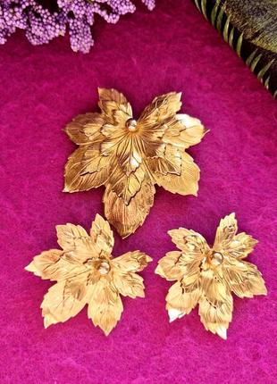 Гарнітур sarah coventry, без маркування, вінтаж