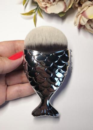 11 см кисть таклон для макияжа рыбка хвостик probeauty