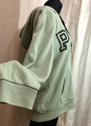 Зип-худи pink victoria’s secret y2k3 фото