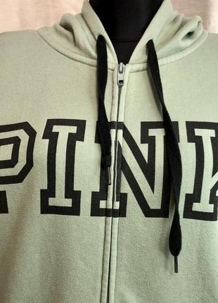 Зип-худи pink victoria’s secret y2k2 фото