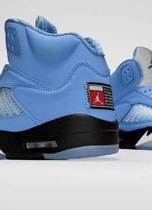 Блакитні кросівки зимові nike💣 7
