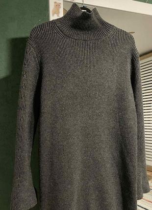 Теплое платье zara