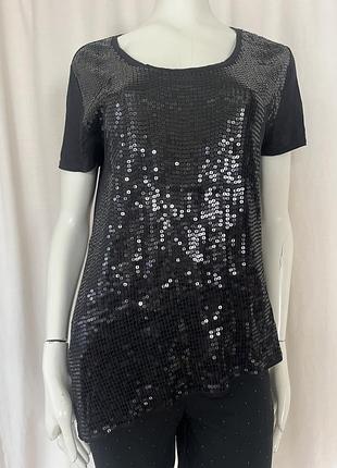 Блуза з паєтками,dkny,l