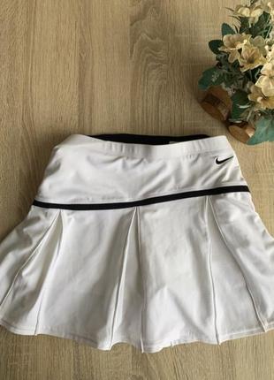 Спортивна спідниця з шортами найк спідничка плісе з шортами nike оригінал