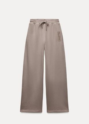 Костюм комплект zara м палаццо топ новая коллекция