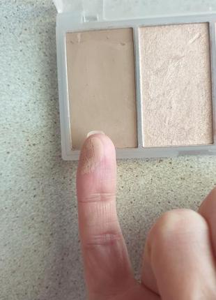 Ln pro 4 steps contour (тестер) палетка для контуринга