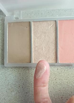 Ln pro 4 steps contour (тестер) палетка для контуринга