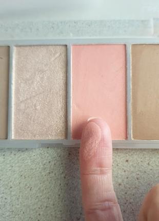 Ln pro 4 steps contour (тестер) палетка для контуринга