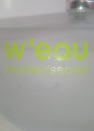 Туалетна вода w'eau women secret