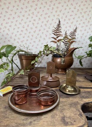 Винтажный набор для курения.держатель для спичек