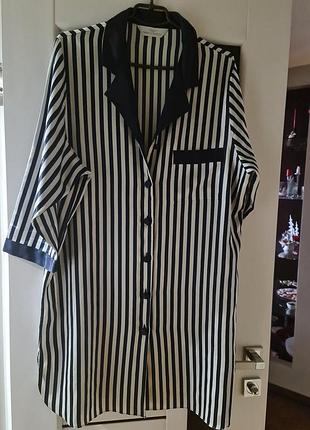 Атласный женский халат,рубашка.