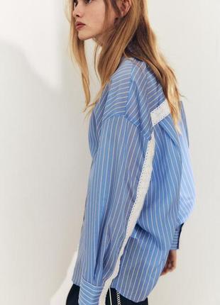 Поплиновая рубашка оверсайз2 фото